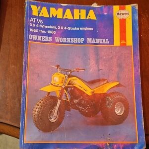 Yamaha ATV Workshop Manual - Yellow